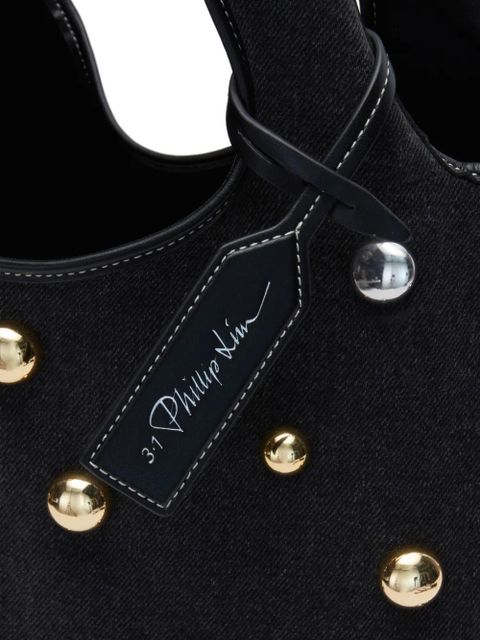 3.1 Phillip Lim Dome studded tote bag - Black - zdjęcie produktu nr 2