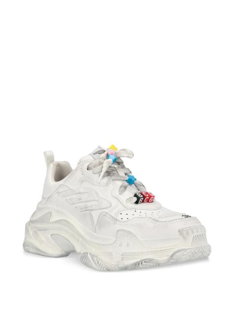 Balenciaga Triple S charm-embellishment sneakers - White - zdjęcie produktu nr 2