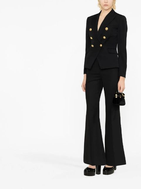 Balmain double-breasted fitted jacket - Black - zdjęcie produktu nr 2