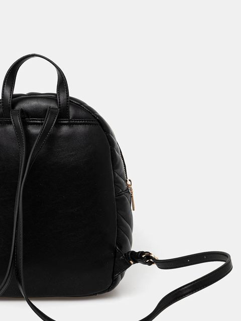 Liu Jo plecak damski kolor czarny mały gładki AF5186.E0426