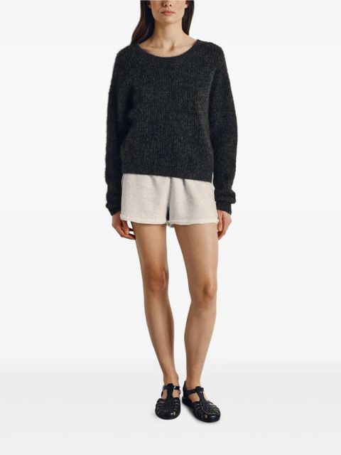 American Vintage East long-sleeve crew-neck sweater - Grey