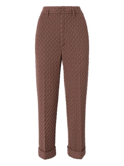 Missoni textured tailored trousers - Brown - zdjęcie produktu nr 1