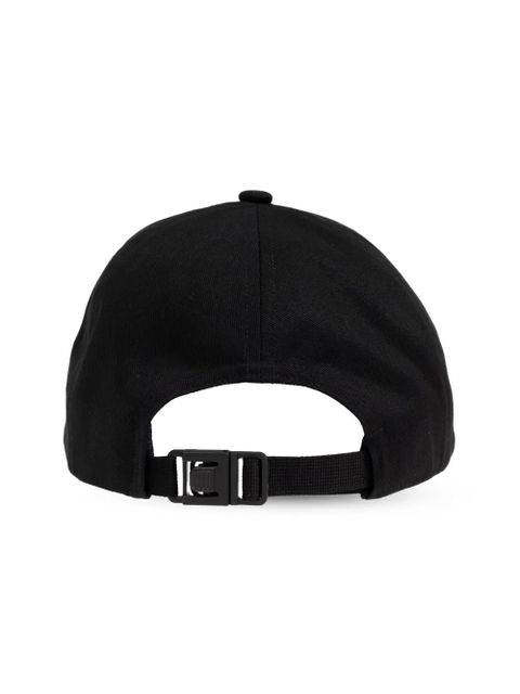 Moncler Baseball gabardine cap - Black