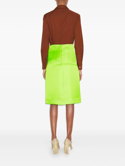 Tory Burch button-up long-sleeve shirt - Brown