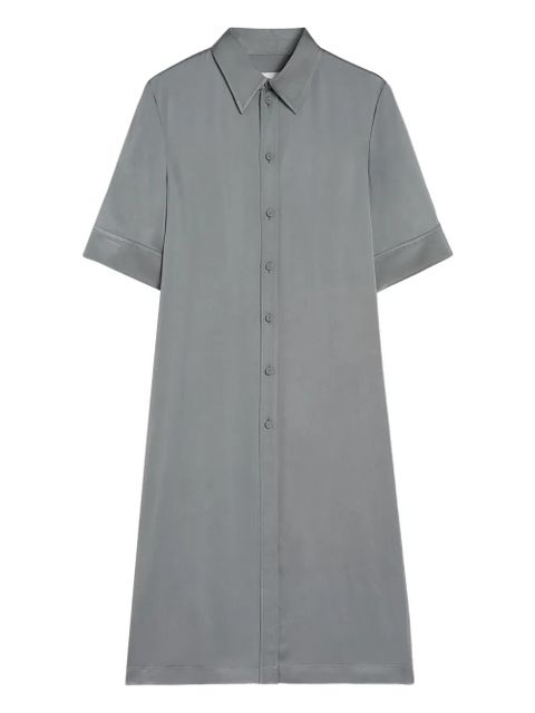 Jil Sander button gathering shirt - Grey - zdjęcie produktu nr 1