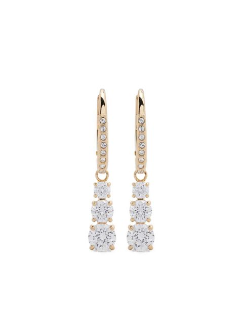 Swarovski Stilla Attract hoop earrings - Gold - zdjęcie produktu nr 1
