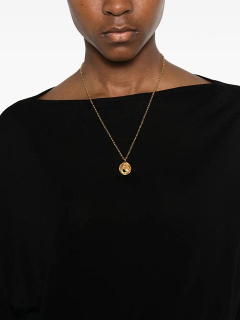 TOTEME boat-neck long-sleeve top - Black