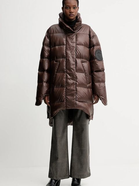 MMC STUDIO kurtka puchowa KARE kolor brązowy zimowa KARE