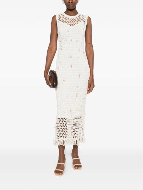 Simkhai knit midi dress - Neutrals - zdjęcie produktu nr 2