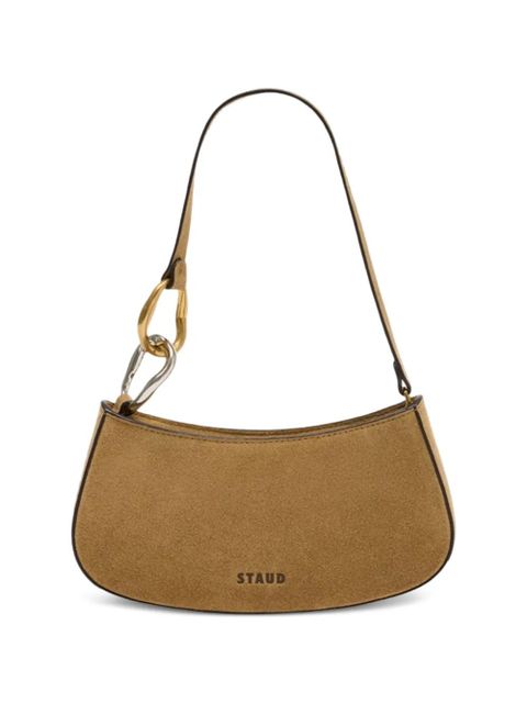 STAUD Ollie ring-detail shoulder bag - Neutrals - zdjęcie produktu nr 1