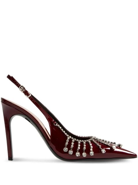 Gucci 105mm Guinevere pumps - Red - zdjęcie produktu nr 1