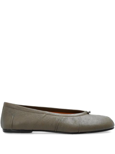 Maison Margiela split-toe flat - Green - zdjęcie produktu nr 1