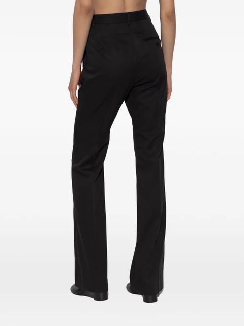 Vivienne Westwood belt-loops flared trousers - Black