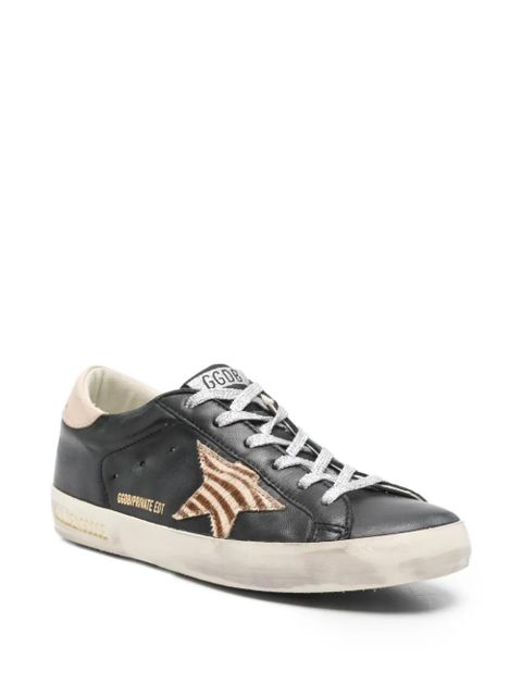 Golden Goose Super-Star lace-up sneakers - Black - zdjęcie produktu nr 2