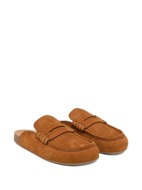 JW Anderson suede mules - 604 CARAMEL - zdjęcie produktu nr 2