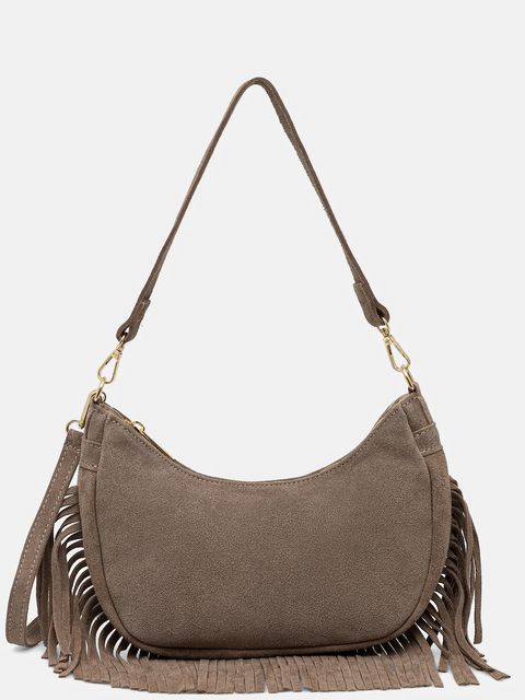 Answear.LAB torebka zamszowa