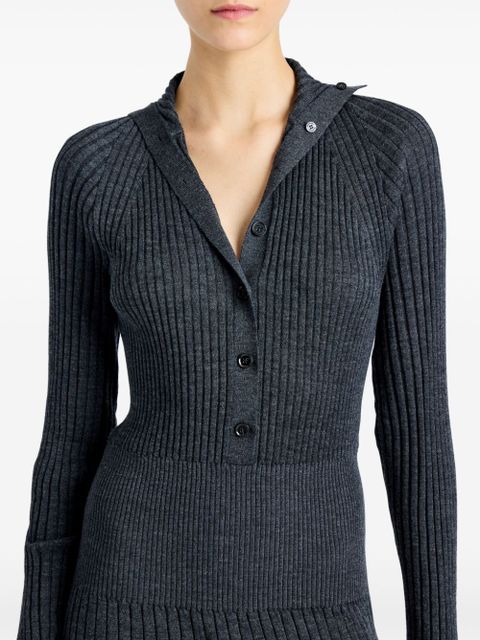 Proenza Schouler Maeve midi dress - Grey