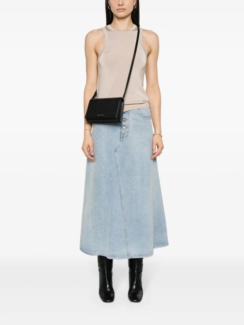 Michael Kors medium Jet Set leather cross body bag - Black - zdjęcie produktu nr 2