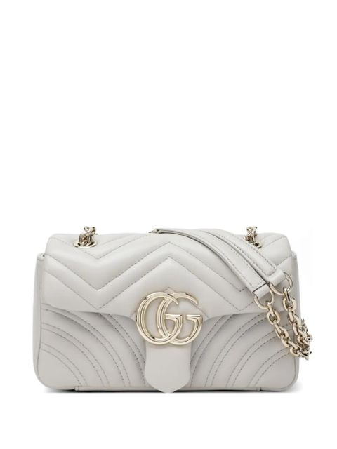 Gucci quilted logo shoulder bag - Neutrals - zdjęcie produktu nr 1