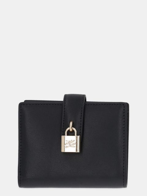 Karl Lagerfeld portfel K/AUTOGRAPH damski kolor czarny B1W32047 - zdjęcie produktu nr 1