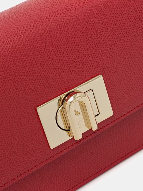 Furla torebka skórzana 1927 kolor czerwony BAFKACO.ARE000.RUB00