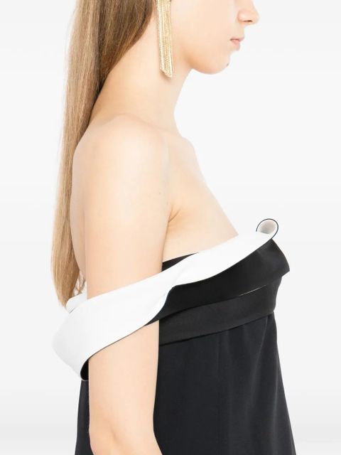 TOM FORD twisted maxi dress - Black