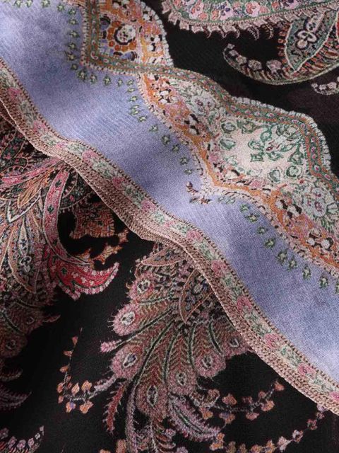 ZIMMERMANN Alchemy paisley-print trousers - Black