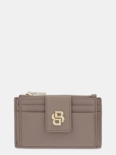 BOSS portfel damski kolor brązowy 50552234 - zdjęcie produktu nr 1