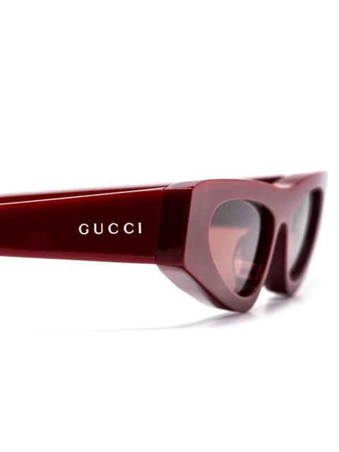 Gucci Eyewear Gucci WW Runway Sunglasses - Red