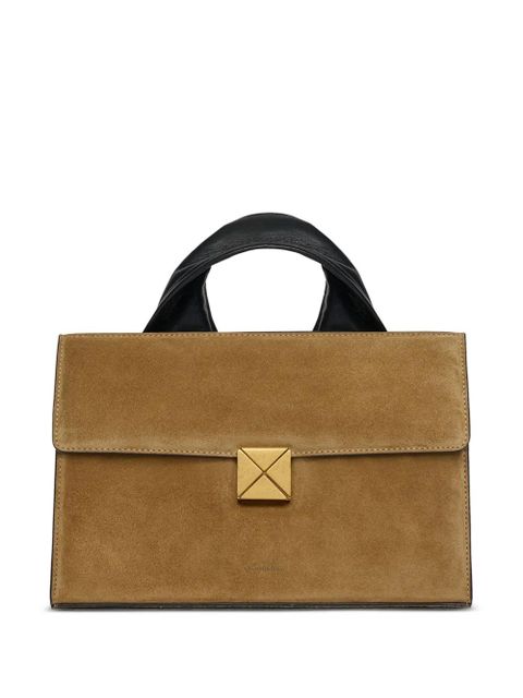 Nanushka logo-print tote bag - Brown - zdjęcie produktu nr 1