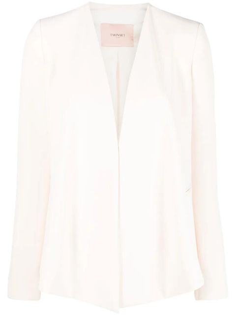 TWINSET open-front blazer - Brown - zdjęcie produktu nr 1