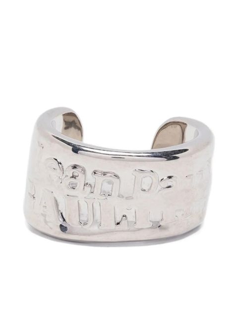 Jean Paul Gaultier engraved-logo bracelet - Silver - zdjęcie produktu nr 1
