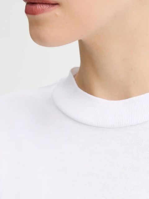 Calvin Klein t-shirt damski kolor biały LV044B206G