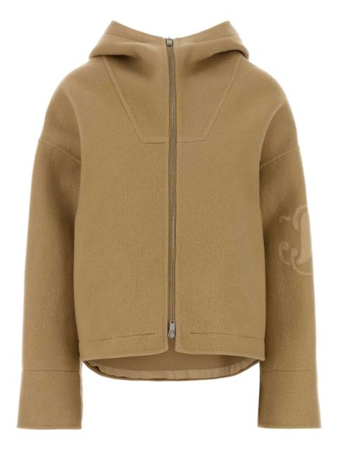 Jil Sander hooded jacket - Neutrals - zdjęcie produktu nr 1