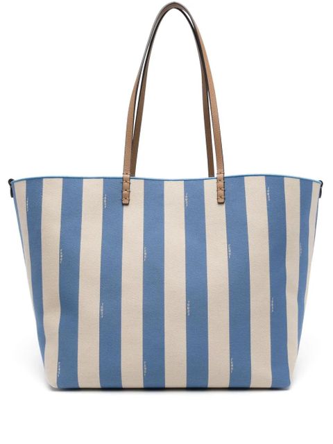 FENDI large Roll cotton tote bag - Blue - zdjęcie produktu nr 1