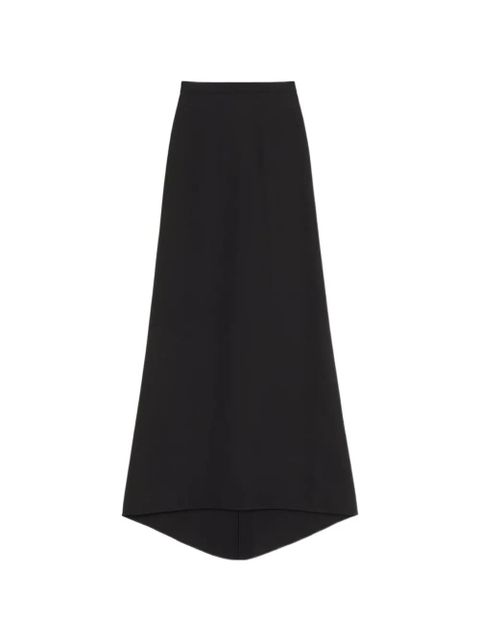 Valentino Garavani Cady Couture asymmetric long skirt - Black - zdjęcie produktu nr 1