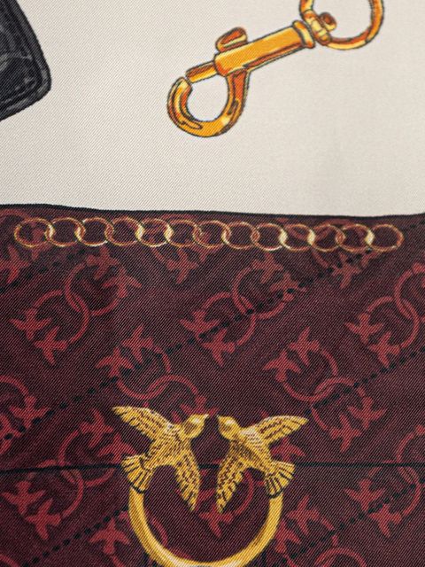 Pinko apaszka z dodatkiem jedwabiu - zdjęcie produktu nr 1