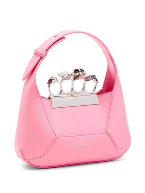 Alexander McQueen jewelled mini bag - Pink