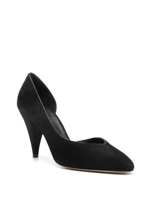 Casadei 85mm pointed-toe pumps - Black