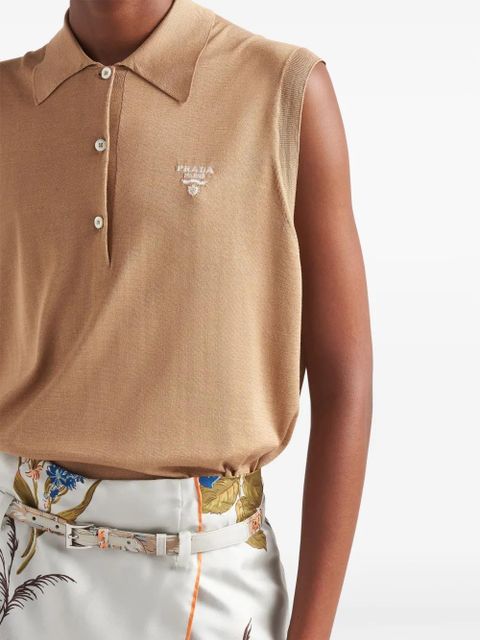 Prada sleeveless top - Brown
