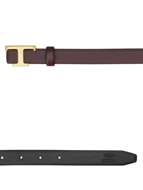 Tod's leather bucket belt - Black - zdjęcie produktu nr 2