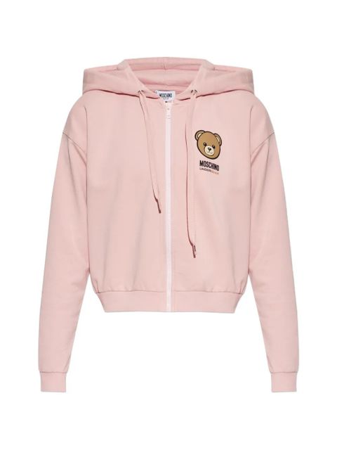 Moschino Teddy Bear zip-up hoodie - Pink - zdjęcie produktu nr 1