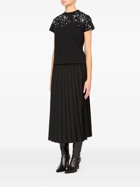 MM6 Maison Margiela printed short-sleeve T-shirt - Black - zdjęcie produktu nr 2