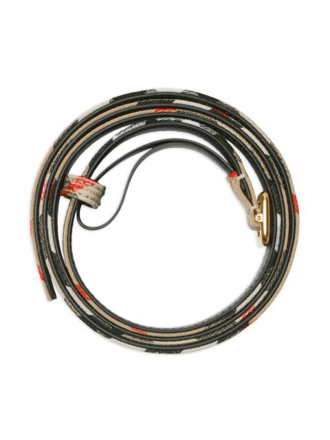Burberry checkered B-buckle belt - Neutrals - zdjęcie produktu nr 2