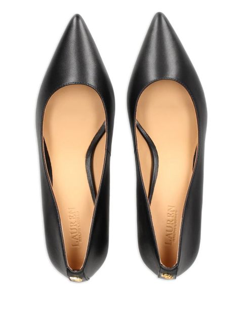 Lauren Ralph Lauren pointed leather pumps - Black