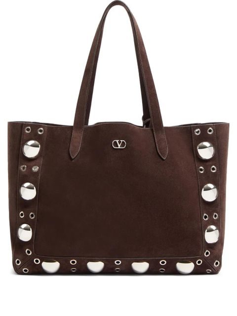 Valentino Garavani medium Nellcôte tote bag - Brown - zdjęcie produktu nr 1