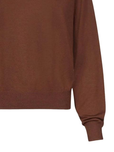 LouLou de Saison Angus long-sleeve sweater - Brown - zdjęcie produktu nr 2