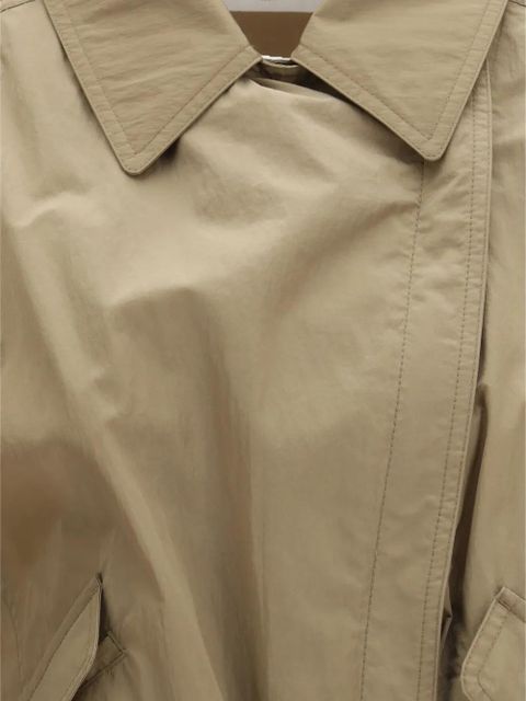 Saint Laurent flap-pockets belted jacket - Neutrals