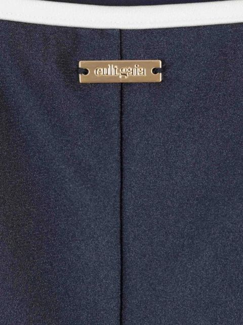 Cult Gaia cut-out knotted swimsuit - Blue