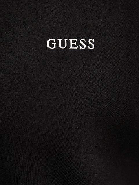 Guess bluza AURELIA damska kolor czarny gładka V5BQ05 K1971